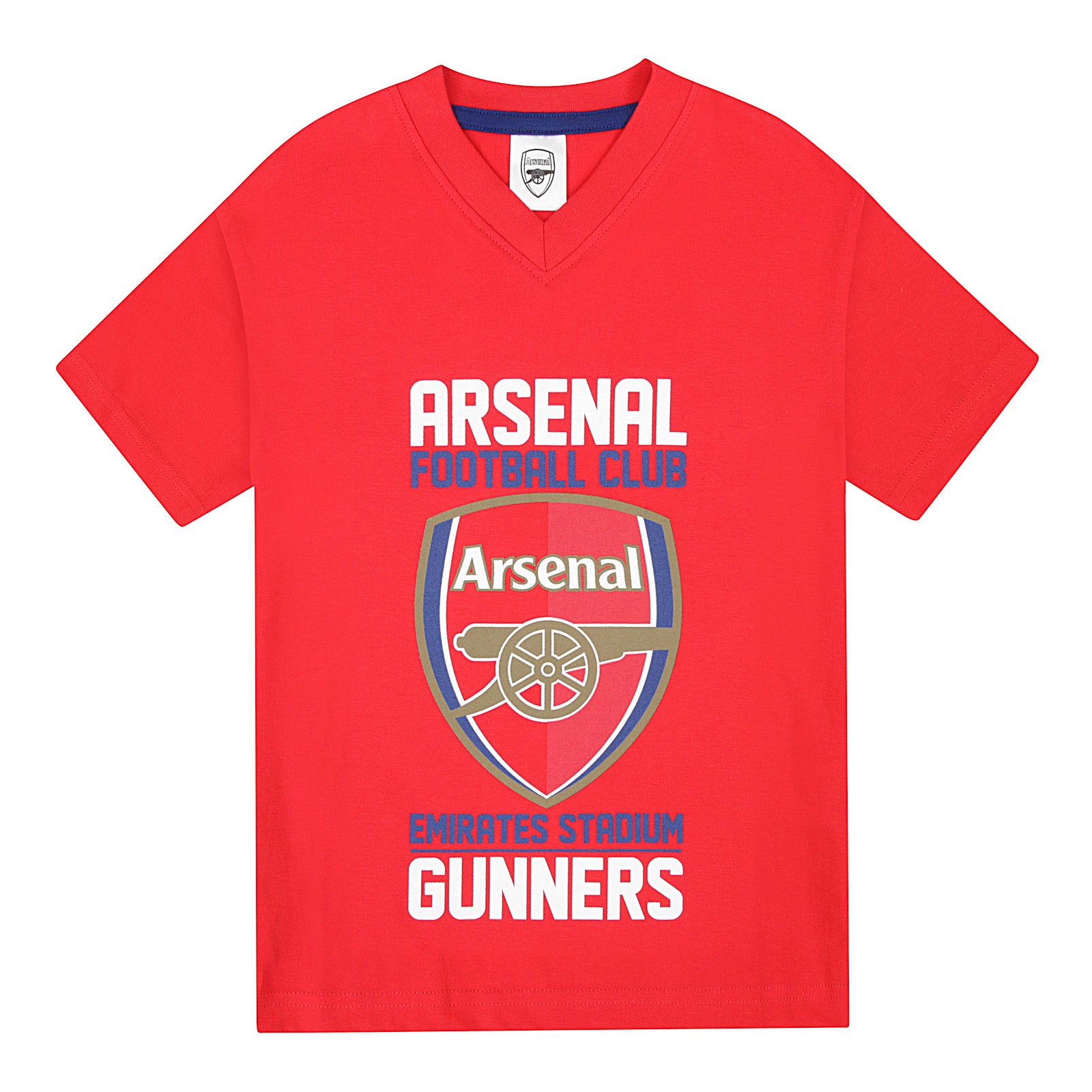 Arsenal FC Boys Pyjamas Short Toddler Kids OFFICIAL Football Gift