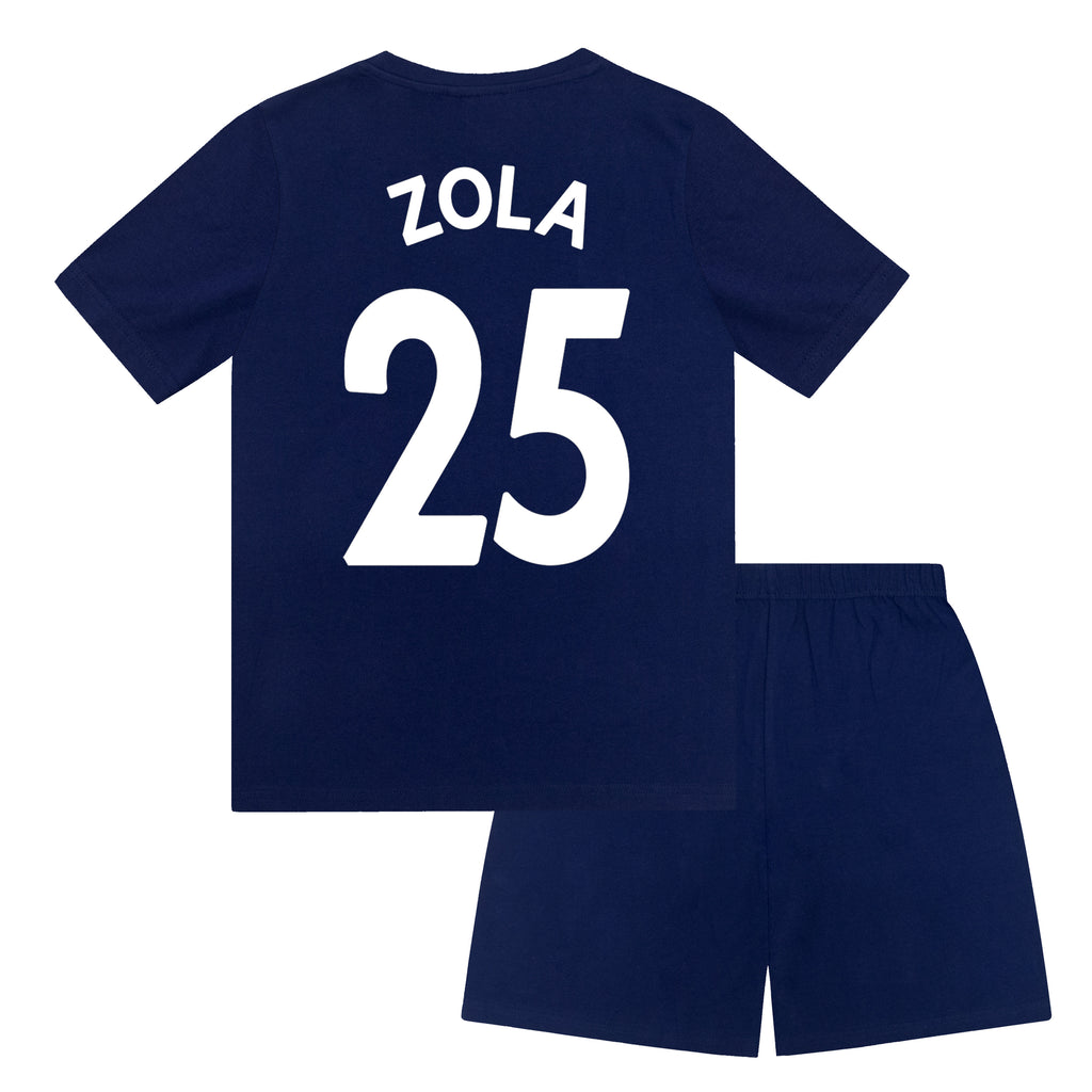 Chelsea Boys Pyjamas Short Kids OFFICIAL Football Gift