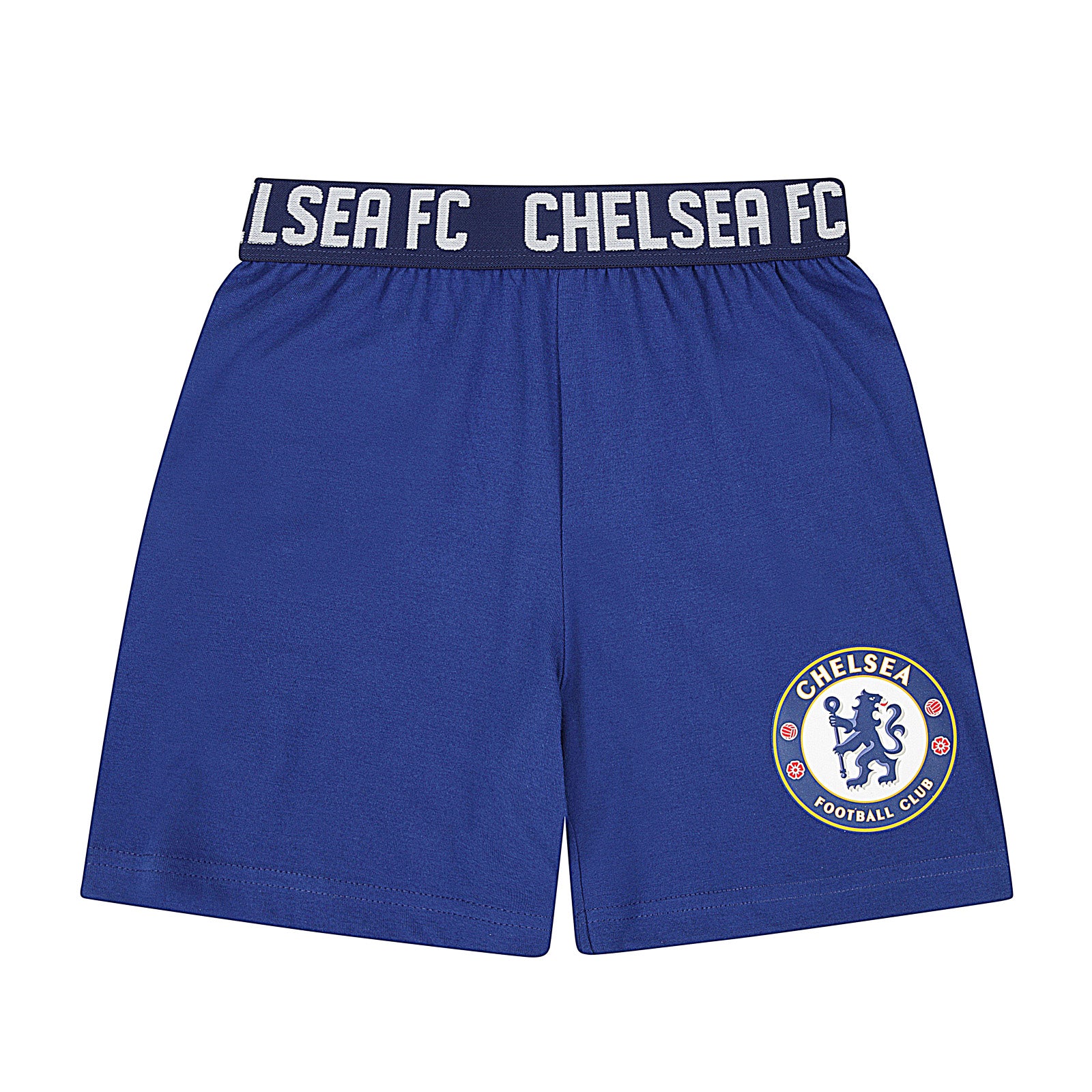 Chelsea Boys Pyjamas Short Kids OFFICIAL Football Gift
