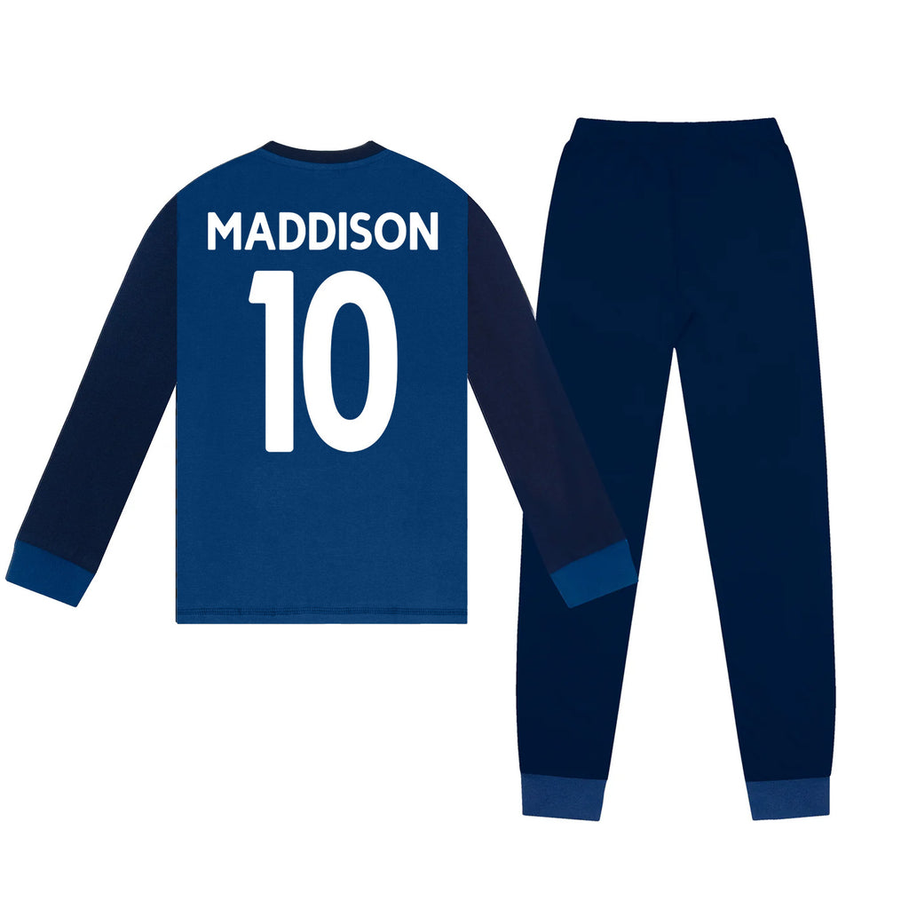 Tottenham Hotspur Boys Pyjamas Long Sublimation Kids OFFICIAL Football Gift