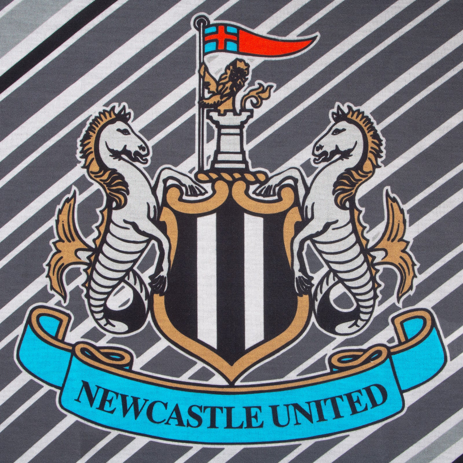 Newcastle United Boys Pyjamas Long Sublimation Kids OFFICIAL Football Gift