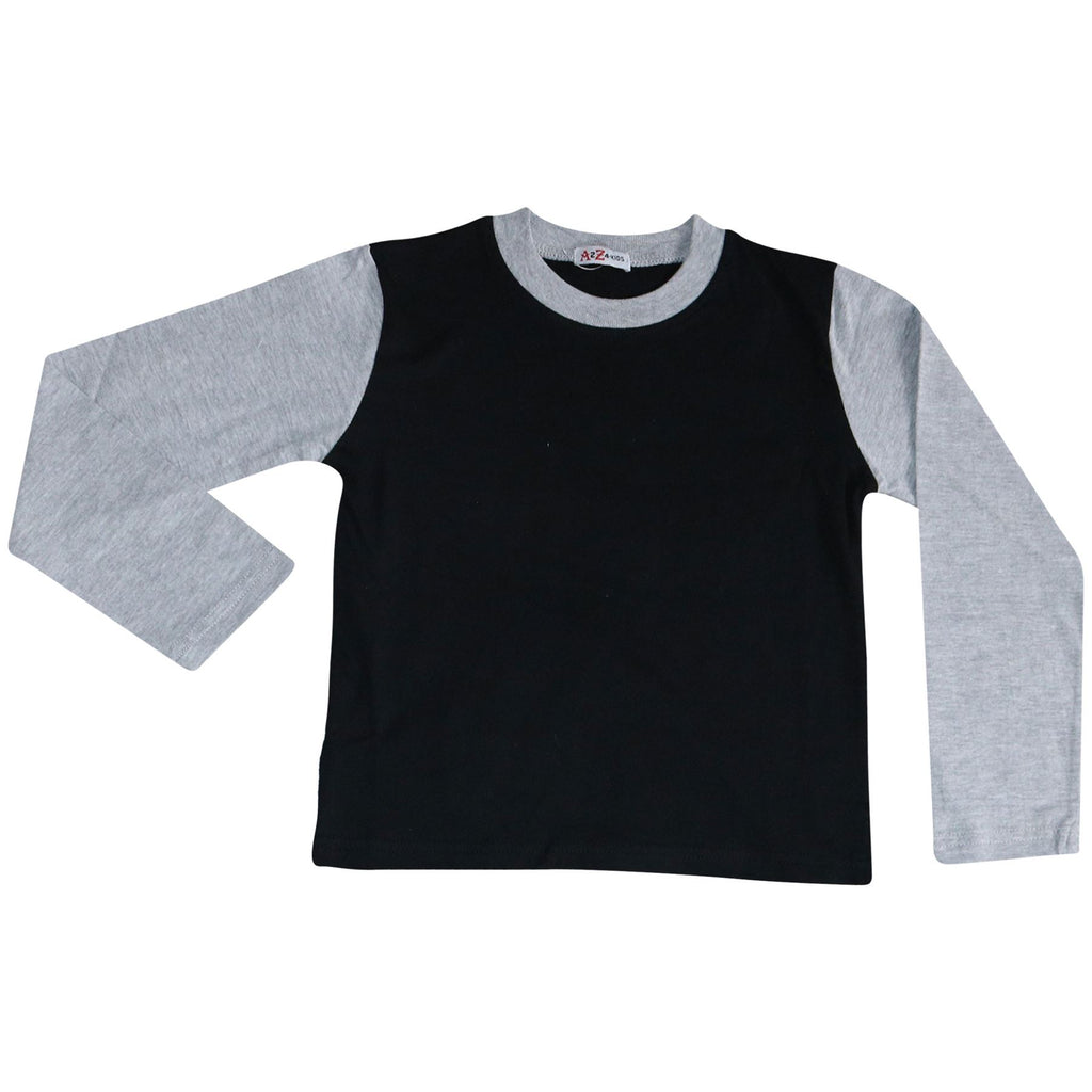 A2Z 4 Kids Girls Boys Plain Stylish Contrast Color Pyjamas Set Age 2-13 Years