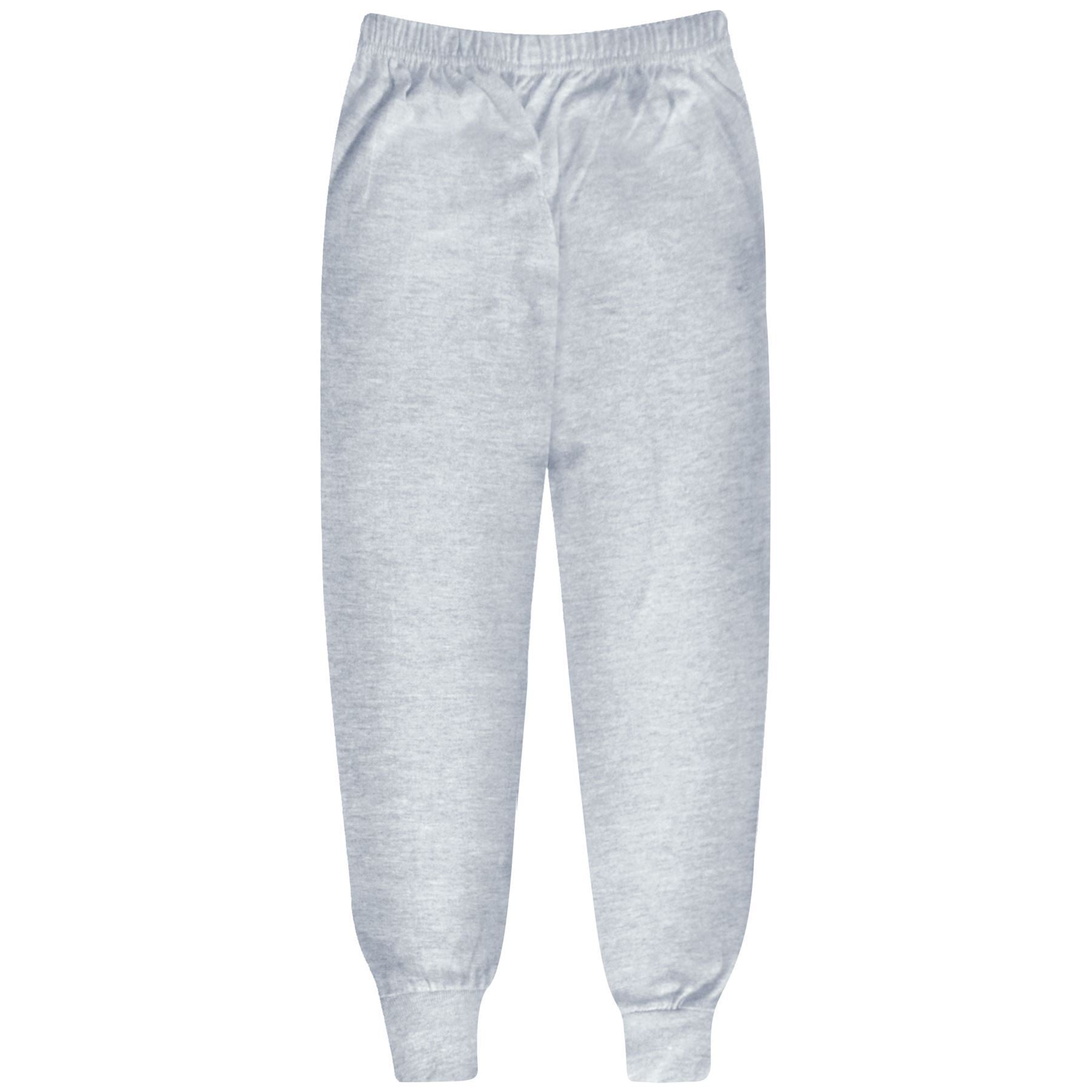 Kids Girls Boys Pjs Contrast Color Plain Stylish Pyjamas Set New Age 2-13 Years