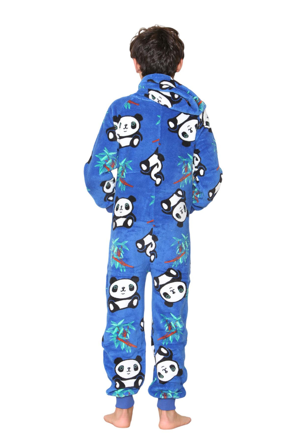 A2Z Onesie One Piece Pyjama Set Panda Print for Boys and Girls Childrens