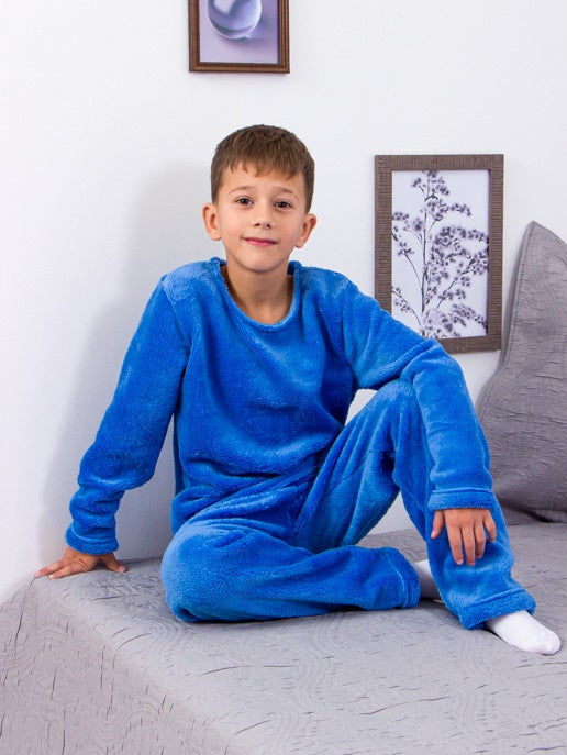 Boys’ Pajama Set – Soft Fabric & Cozy Fit for Sleep, Winter,  Nosi svoe 6079-...