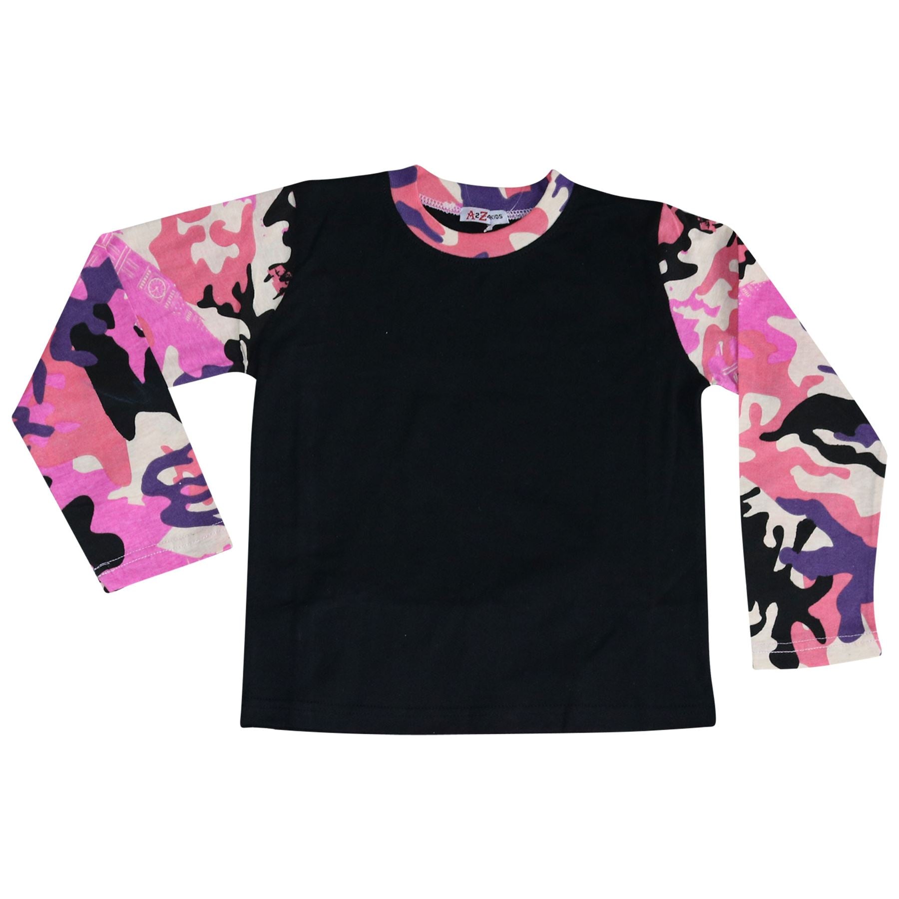 A2Z 4 Kids Girls Boys Plain Stylish Contrast Color Pyjamas Set Age 2-13 Years