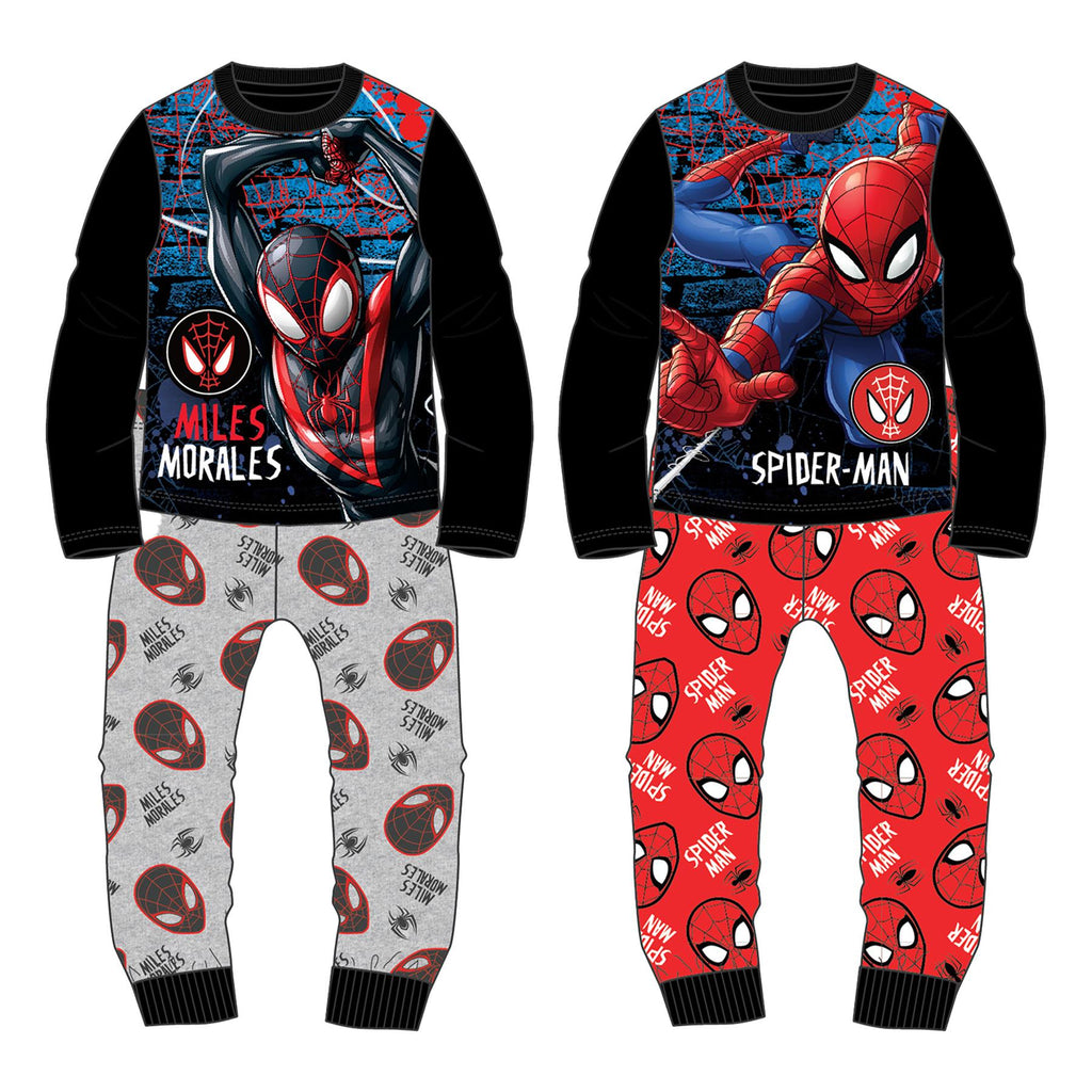 2 pack Boys Kids Disney Marvel WWE Character Cotton Pyjamas 1- 14 Years Gift