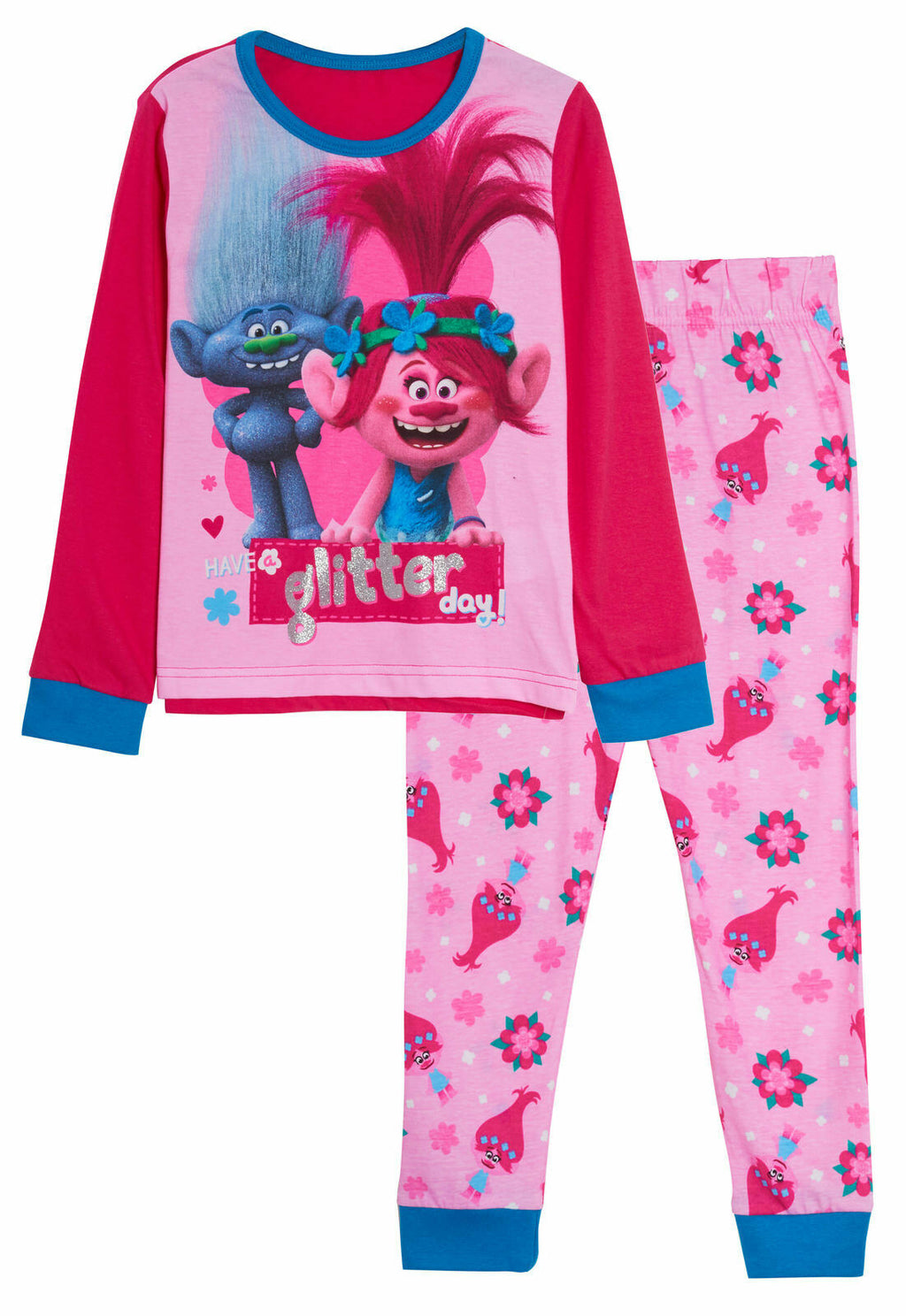 Girls Luxury Character Pyjamas Infants Big Kids 2 Piece Pj Set Jammies Gift Size