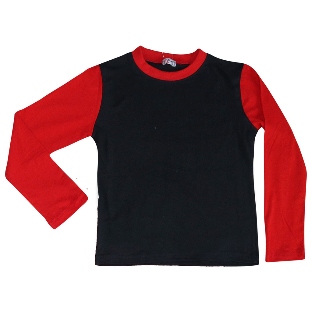 A2Z 4 Kids Girls Boys Plain Stylish Contrast Color Pyjamas Set Age 2-13 Years