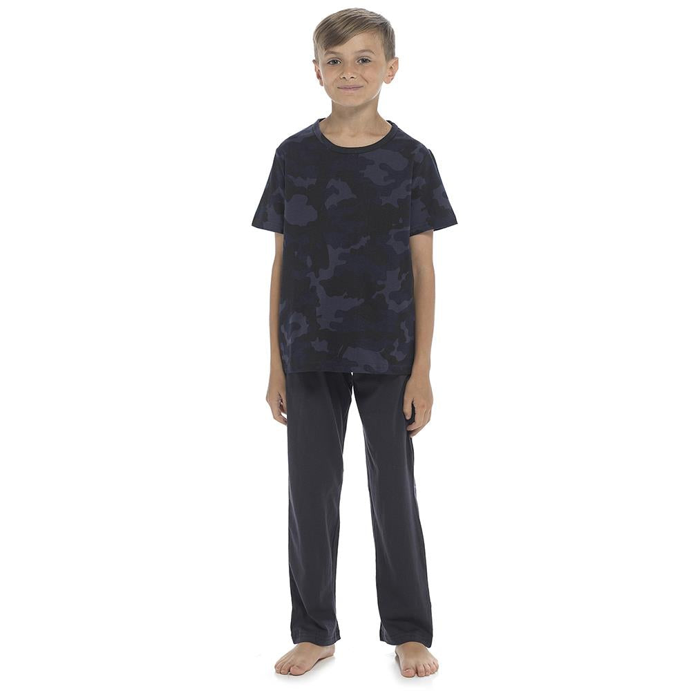 A2Z 4 Kids Boys Short Sleeve Pyjamas Set 2 Piece Comfortable Sleepwear Set