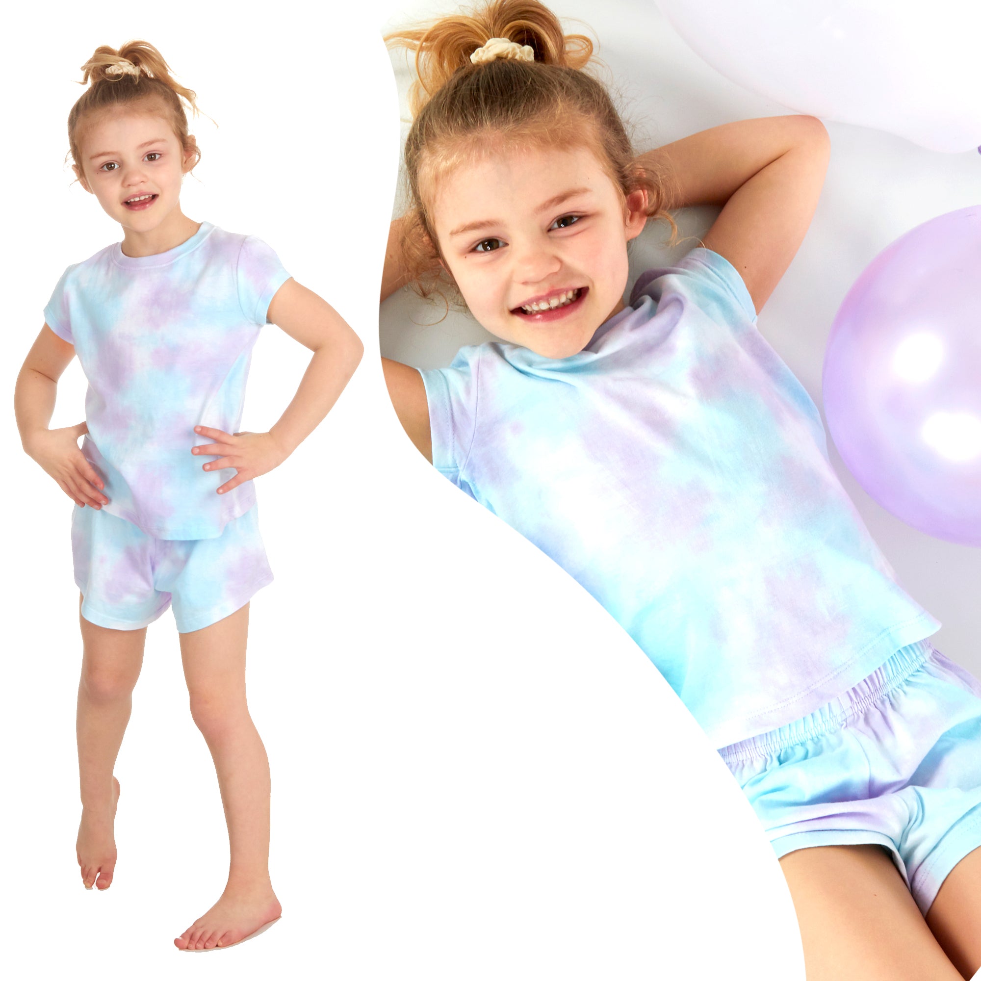 Kids Girls Pyjamas Short 100% Cotton 2-3 3-4 4-5 5-6 7-8 9-10 11-12 13 Years UK