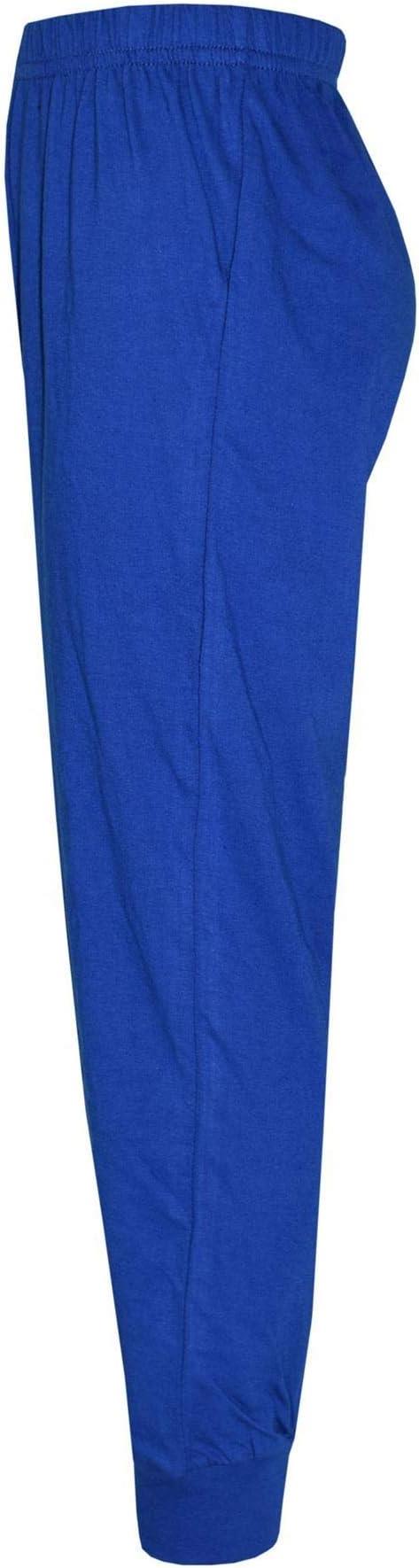 Kids Girls Boys Pjs Contrast Color Plain Stylish Pyjamas Set New Age 2-13 Years