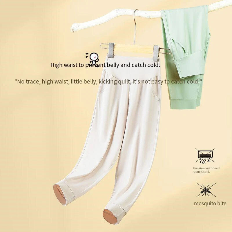 New Kids Anti Mites Homewear Boys Girls Spring Summer Thin Pajama Set-