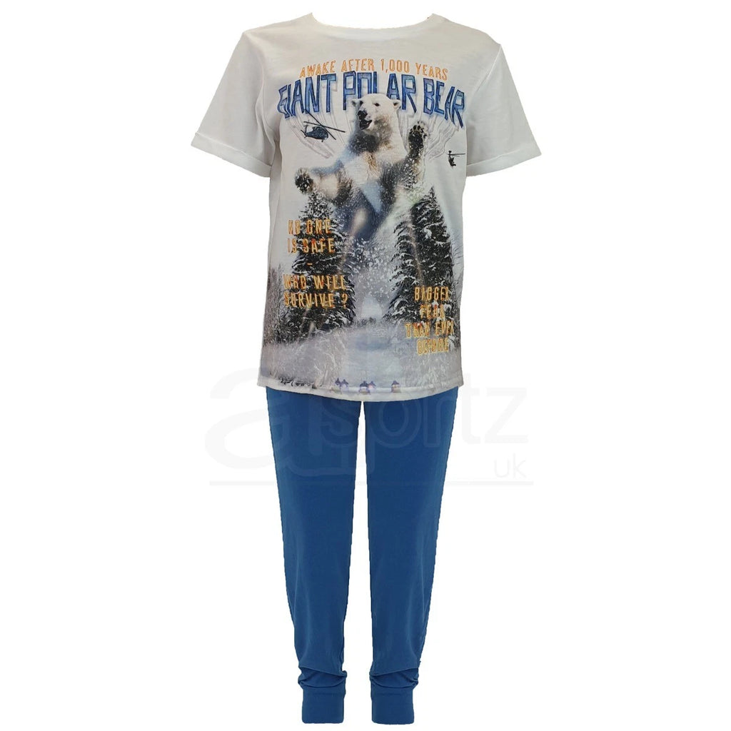 Boys Kids Pyjamas New ex M S Short Sleeved Top Cotton Loungewear Uk PJ Set Age