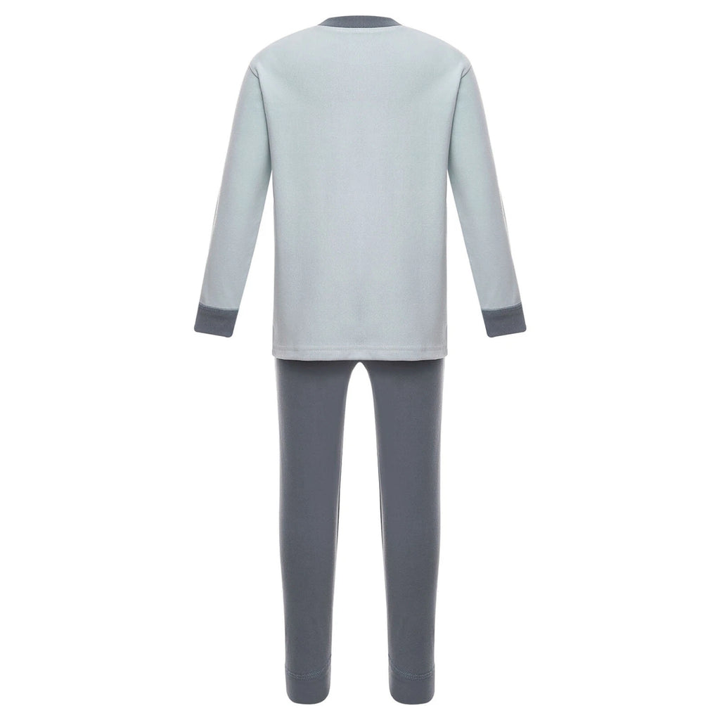 Kids Loungewear Crewneck Sleepwear Tops Pajama Set Casual Underwear T-shirt