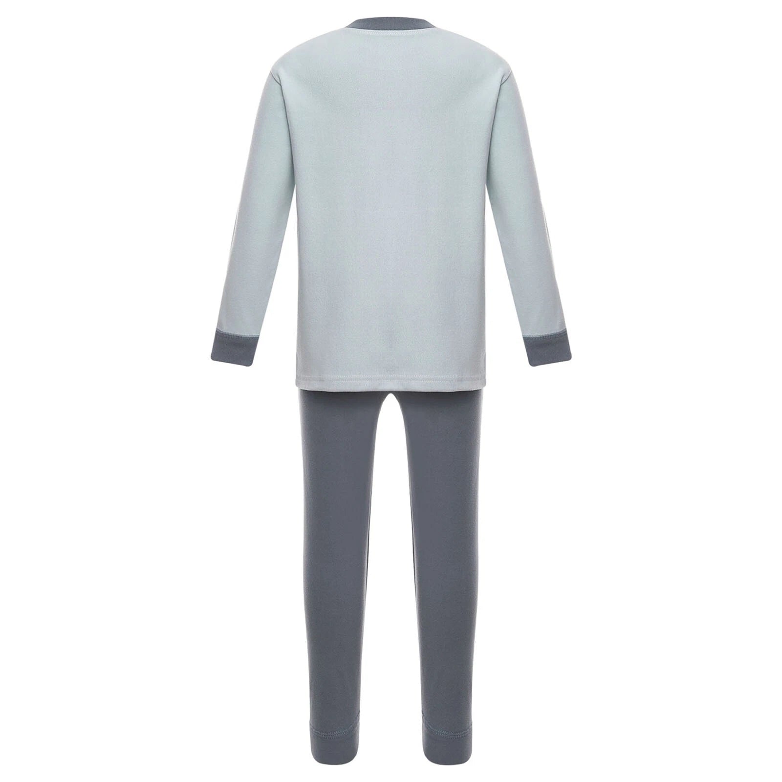 Kids Loungewear Crewneck Sleepwear Tops Pajama Set Casual Underwear T-shirt