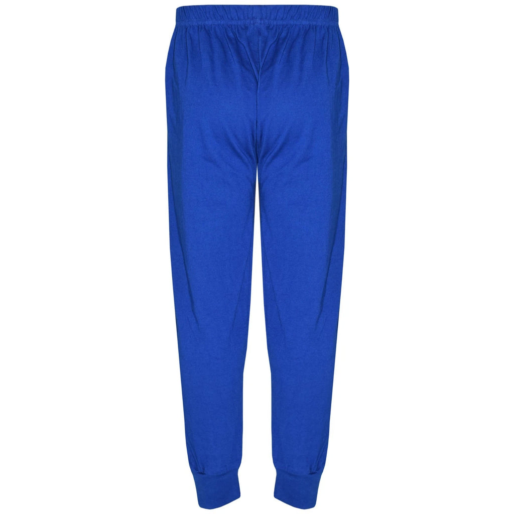 Kids Boys Girls Contrast Color Pjs Plain Stylish Pyjamas Set New Age 2-13 Years