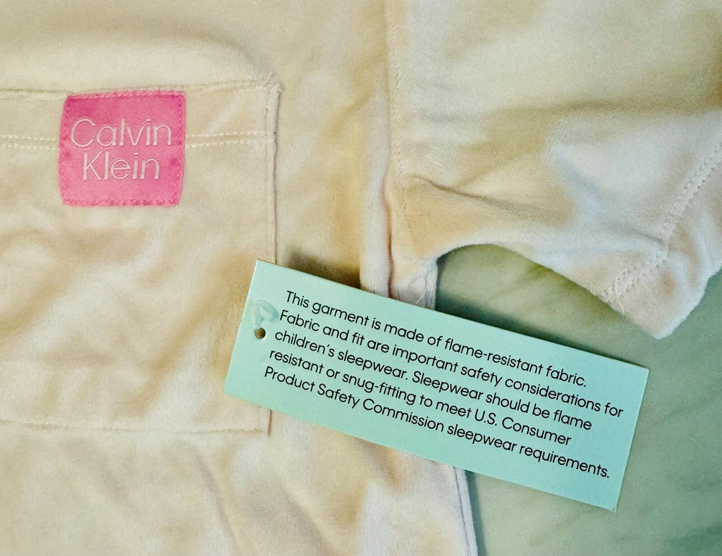 Calvin Klein Ck Youth 3 Piece Sleepwear Pajama SET Blue Green Pink BOY GIRLS NEW