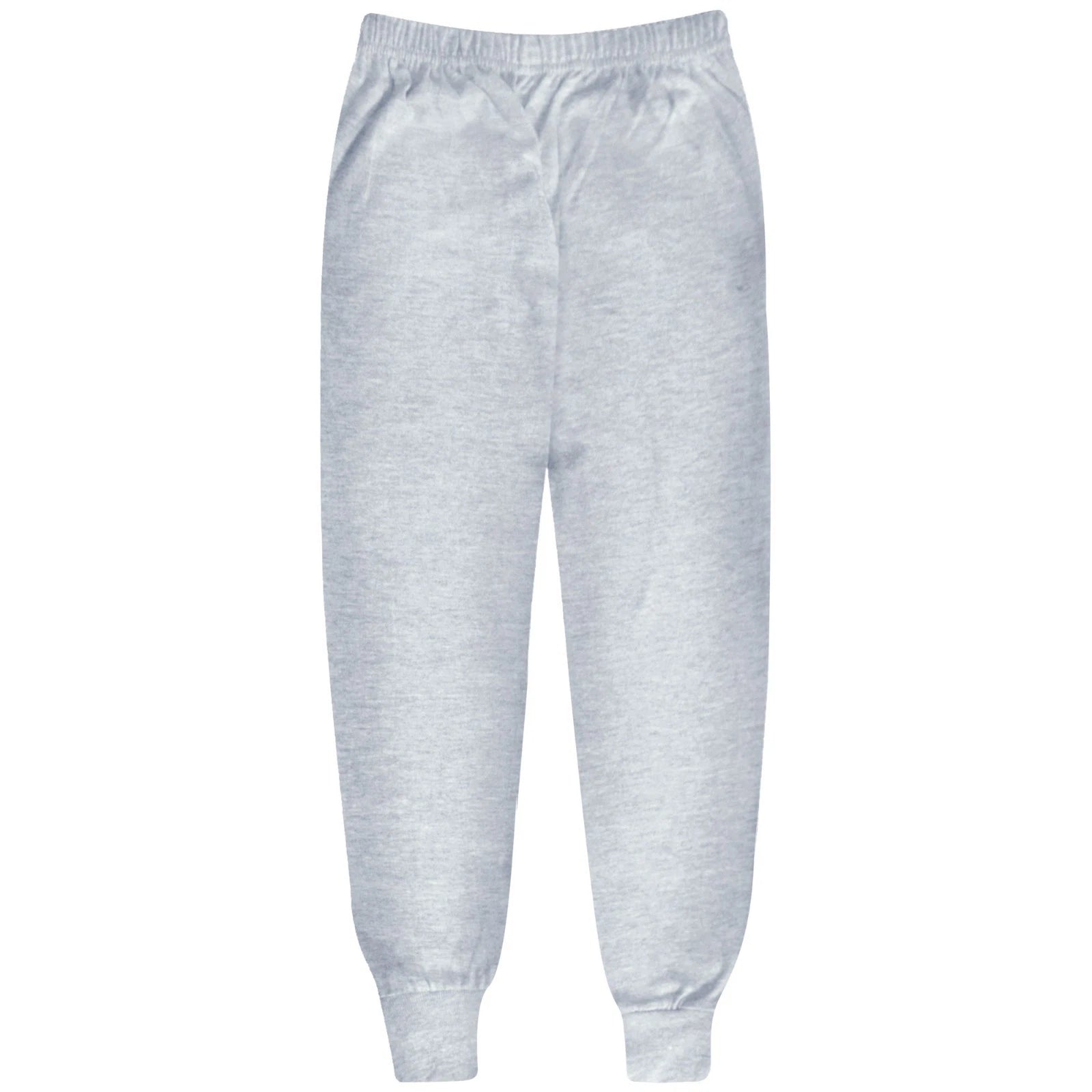 Kids Boys Girls Pjs Contrast Grey Color Plain Stylish Pyjamas Set Age 2-13 Years