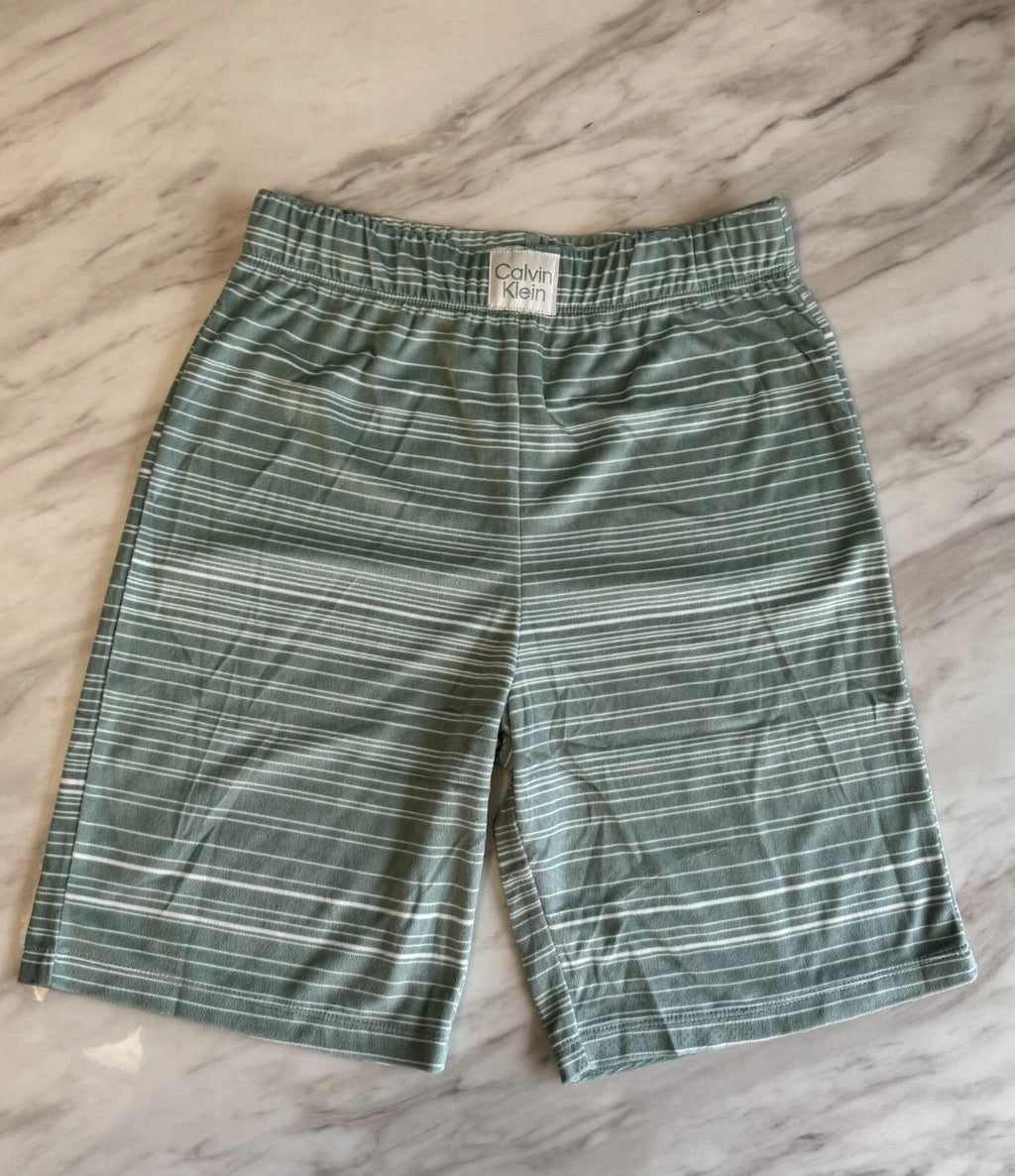 Calvin Klein Ck Youth 3 Piece Sleepwear Pajama SET Blue Green Pink BOY GIRLS NEW