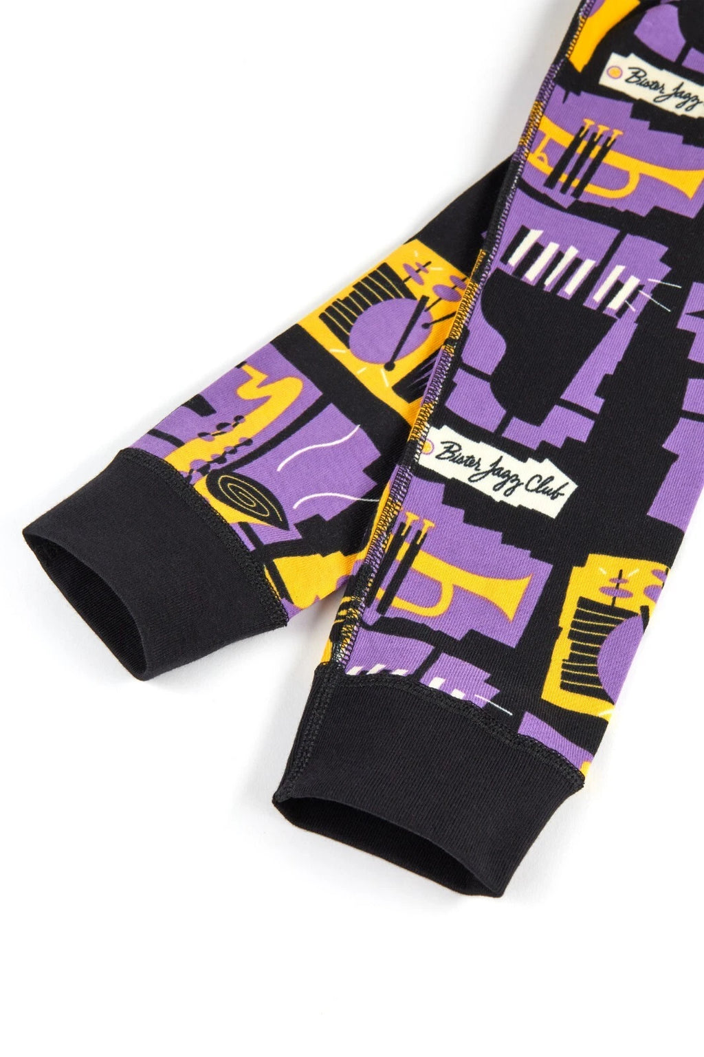 Organic cotton Music Club Jazz Band Long Sleeve Pajama Set