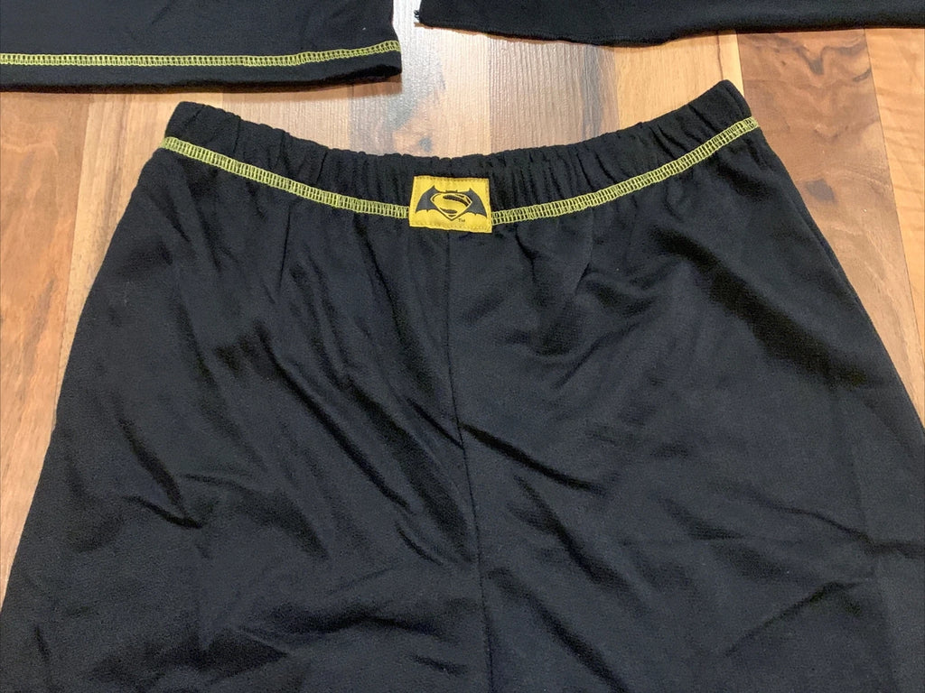 DC Comics Batman (Sz 7) Boys Character 3pc (Shirt, Pant, Cape) PJ Pajama Set