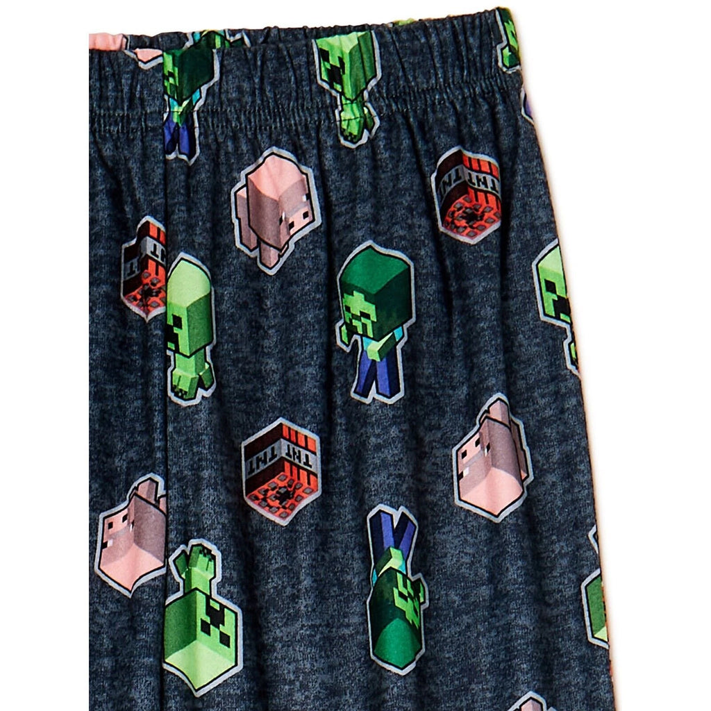 Minecraft / Ryan's World Superhero / SpongeBob Boys Long Sleeve Pajamas 2-PC Set