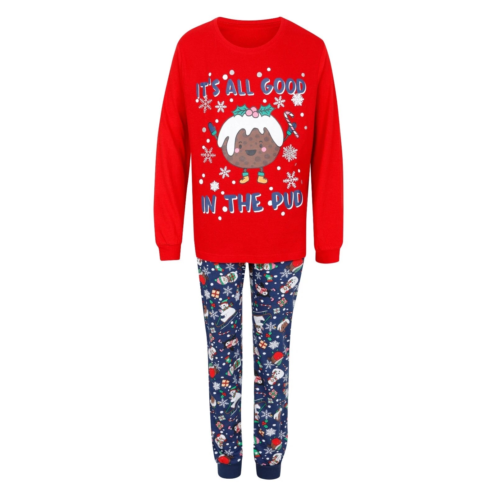 Christmas Pyjamas Family Matching Mens Ladies Boys Girls XMAS Novelty PJ Sets