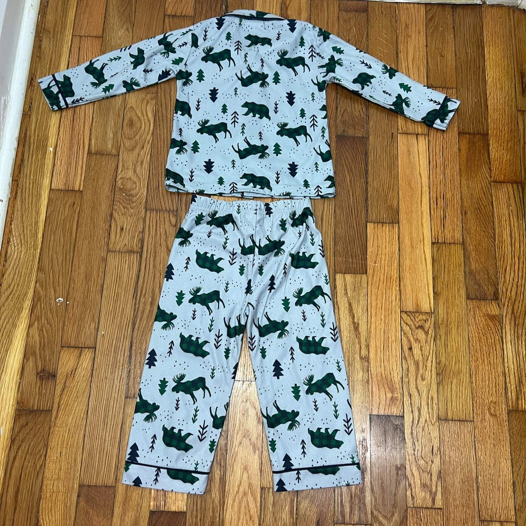 PRE-OWNED - Outdoor Kids 3 Piece Pajama Set 18 Months