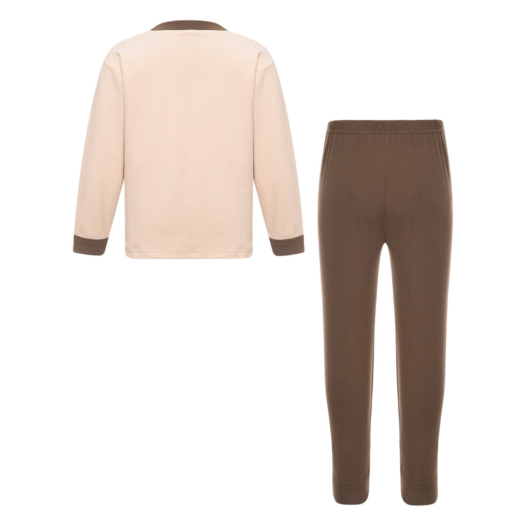 Kids Sleepwear Trousers Pajama Set Tops Loungewear Clothes Underwear Casua