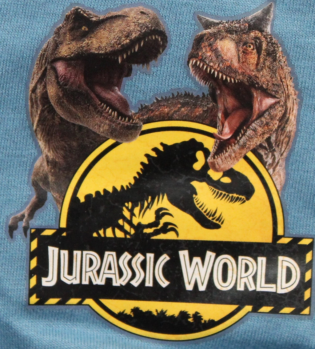 JURASSIC WORLD Boy's Pyjamas / Long-Sleeved DINOSAUR PJs - Sizes 4-10 Years