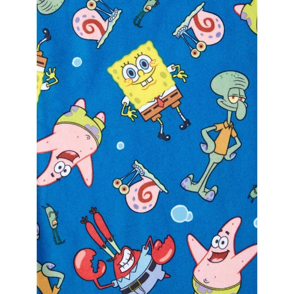 Minecraft / Ryan's World Superhero / SpongeBob Boys Long Sleeve Pajamas 2-PC Set