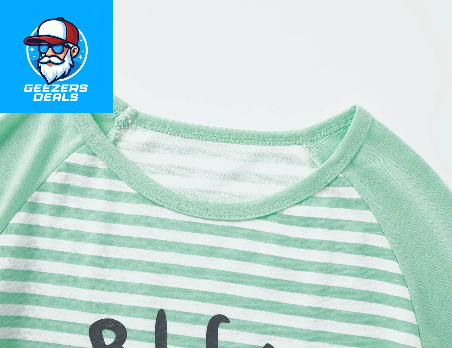 Pajamas for Girls Size 6-16 Pants & Long Sleeve Jammies Glitter Heart & Stripe T