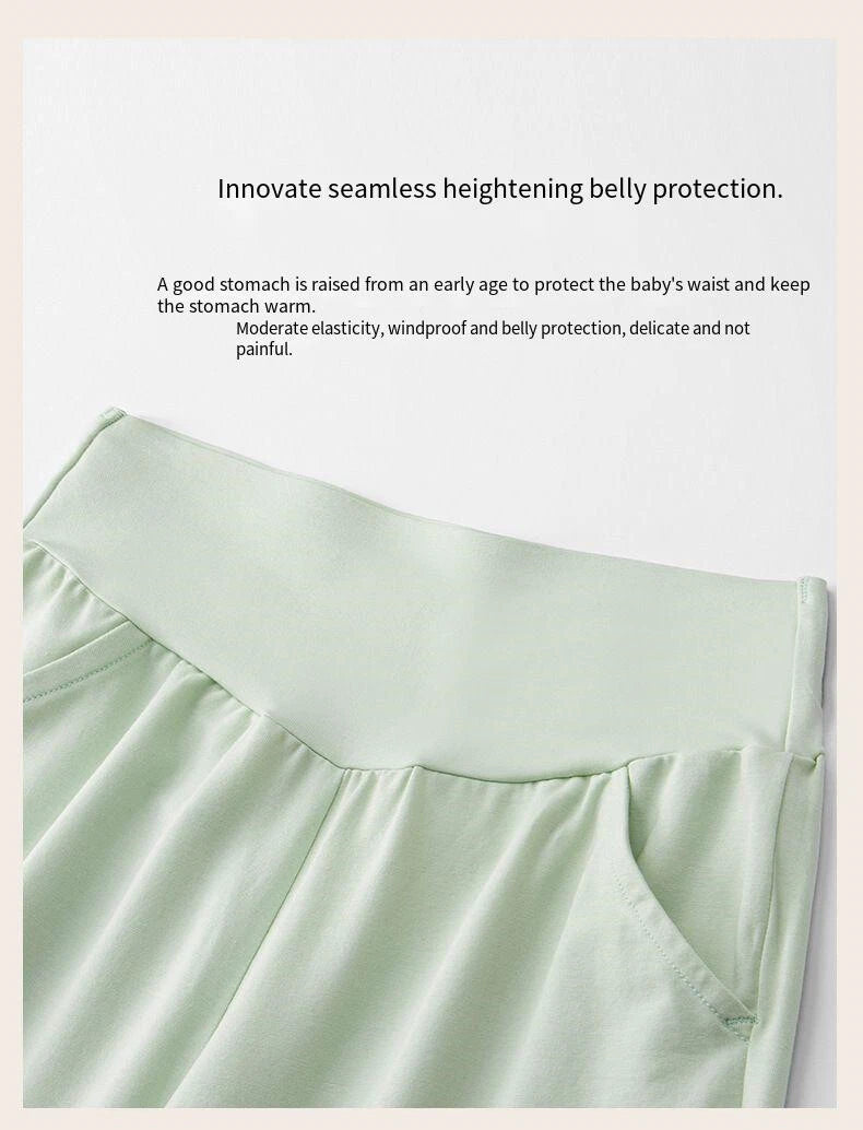 New Kids Anti Mites Homewear Boys Girls Spring Summer Thin Pajama Set-