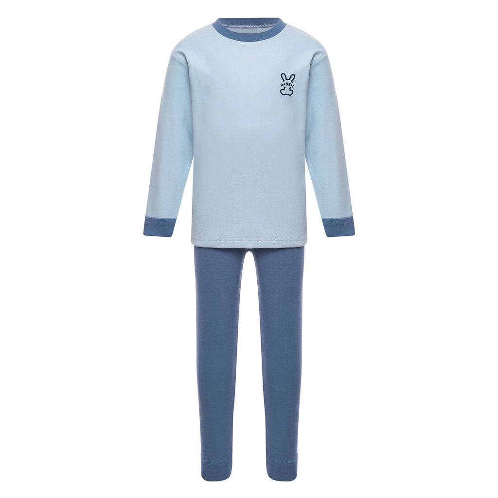 Kids Loungewear Crewneck Sleepwear Tops Pajama Set Casual Underwear T-shirt