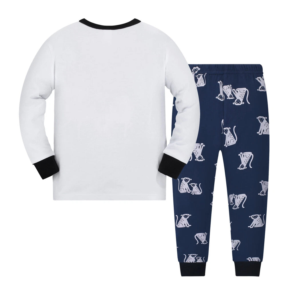 Kids Boys Pyjama Pyjamas Set PJs Sleepwear Nightwear Size 3 4 5 6 7 8 yrs