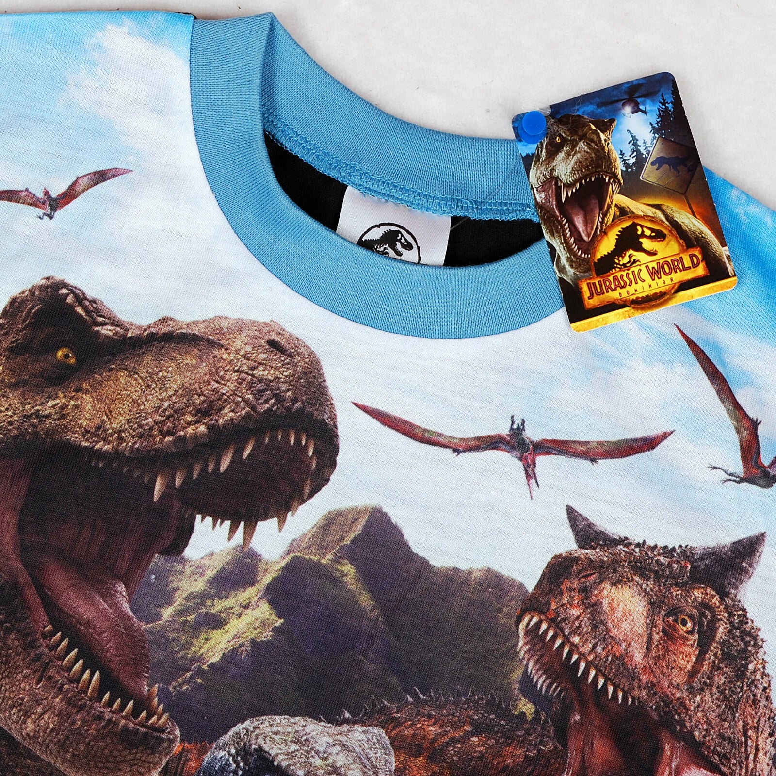 Boys Jurassic World Dinosaur Pyjamas 4-10 Years