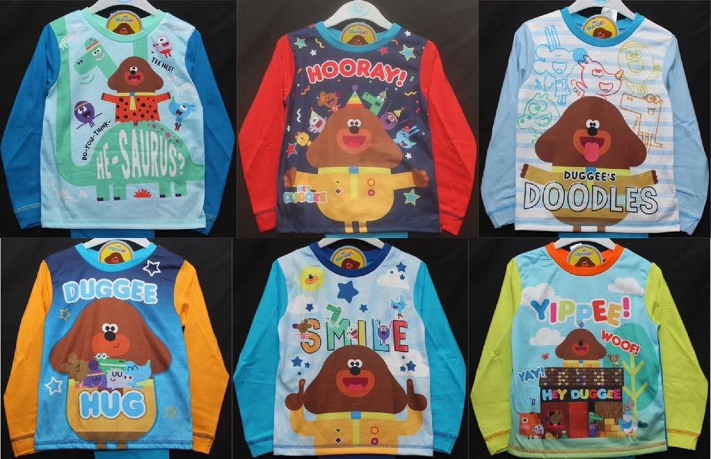 Boy's HEY DUGGEE Pyjamas / PJs in a Choice of 6 Styles  Sizes 18 months-5 years