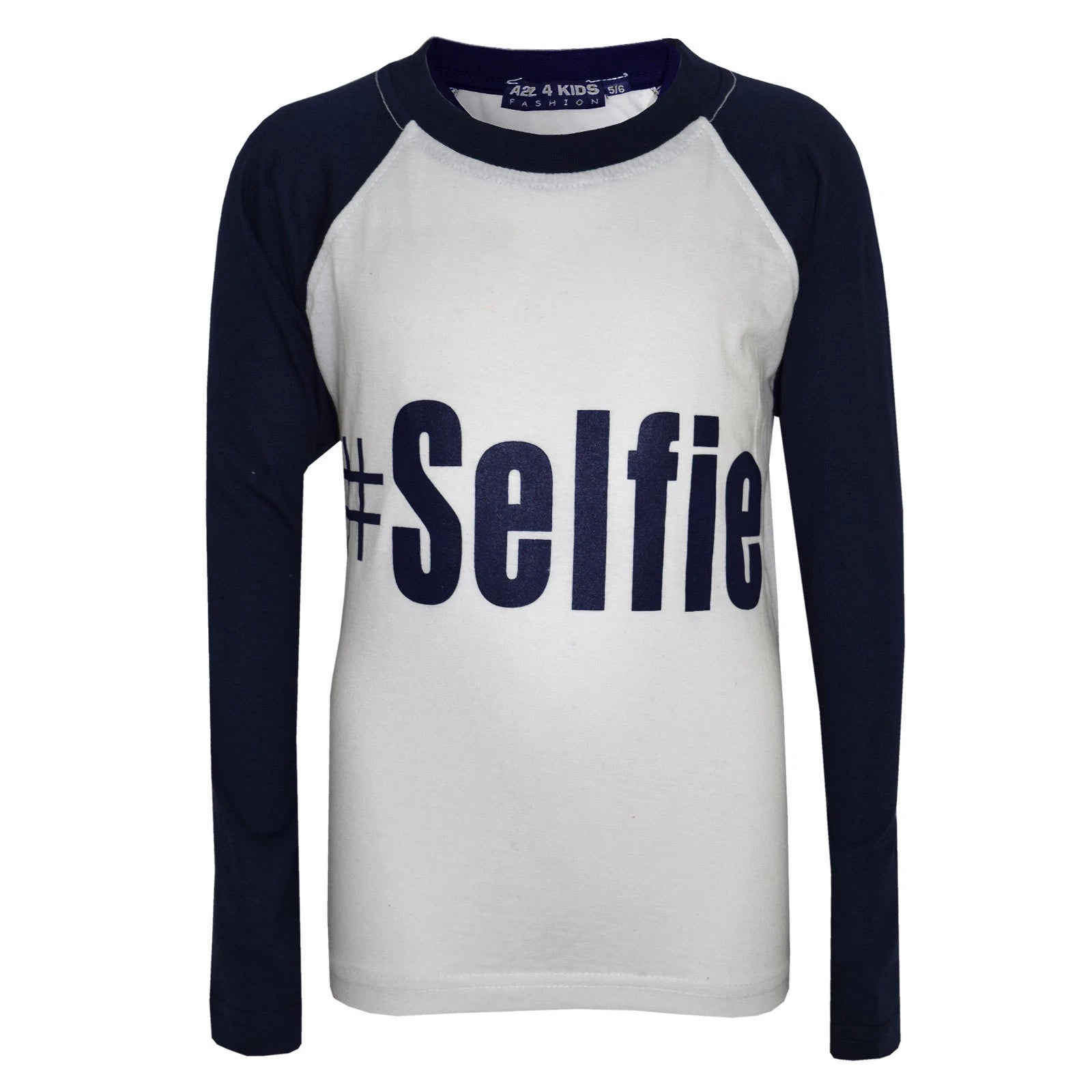 Kids Boys Girls PJ's " #SELFIE " Printed Stylish Pyjamas New Age 5-13 Years