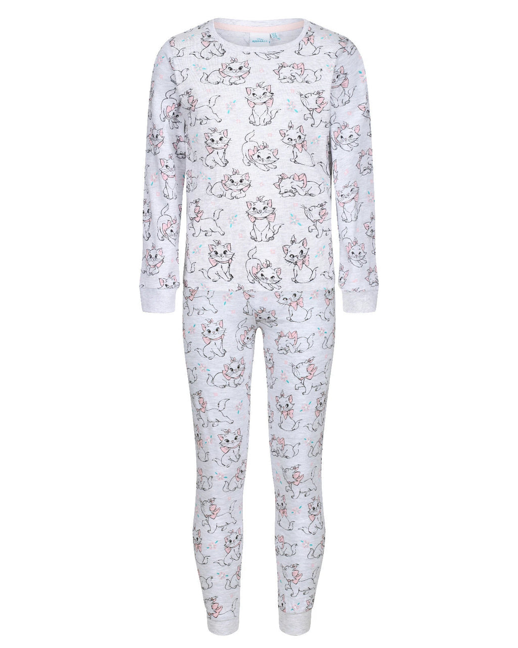 GIRLS CHARACTER PYJAMAS EX UK STORE NIGHT WEAR CUFFED HEMS PJ SET 2-8Y BRAND NEW