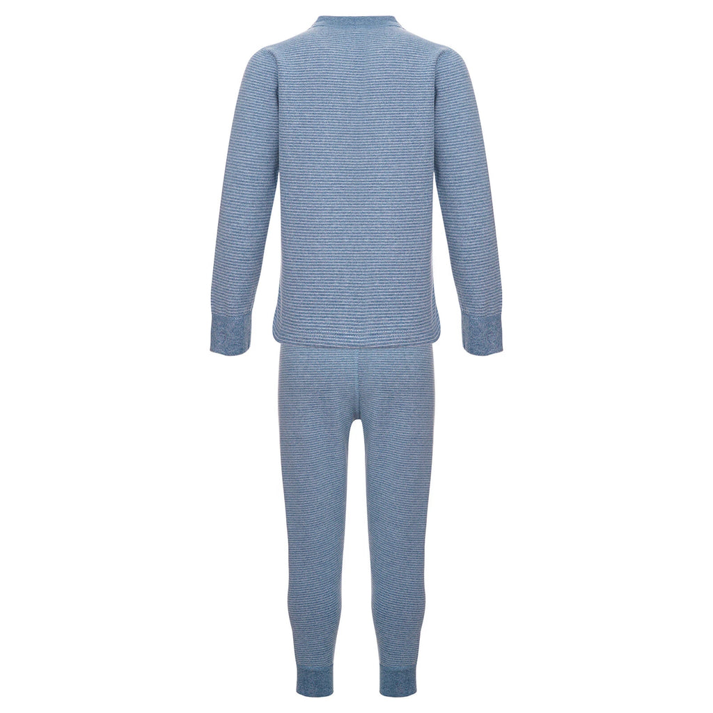 Kids Boys Girls Underwear T-shirt Pajama Set With Pants Nightwear Winter Tops