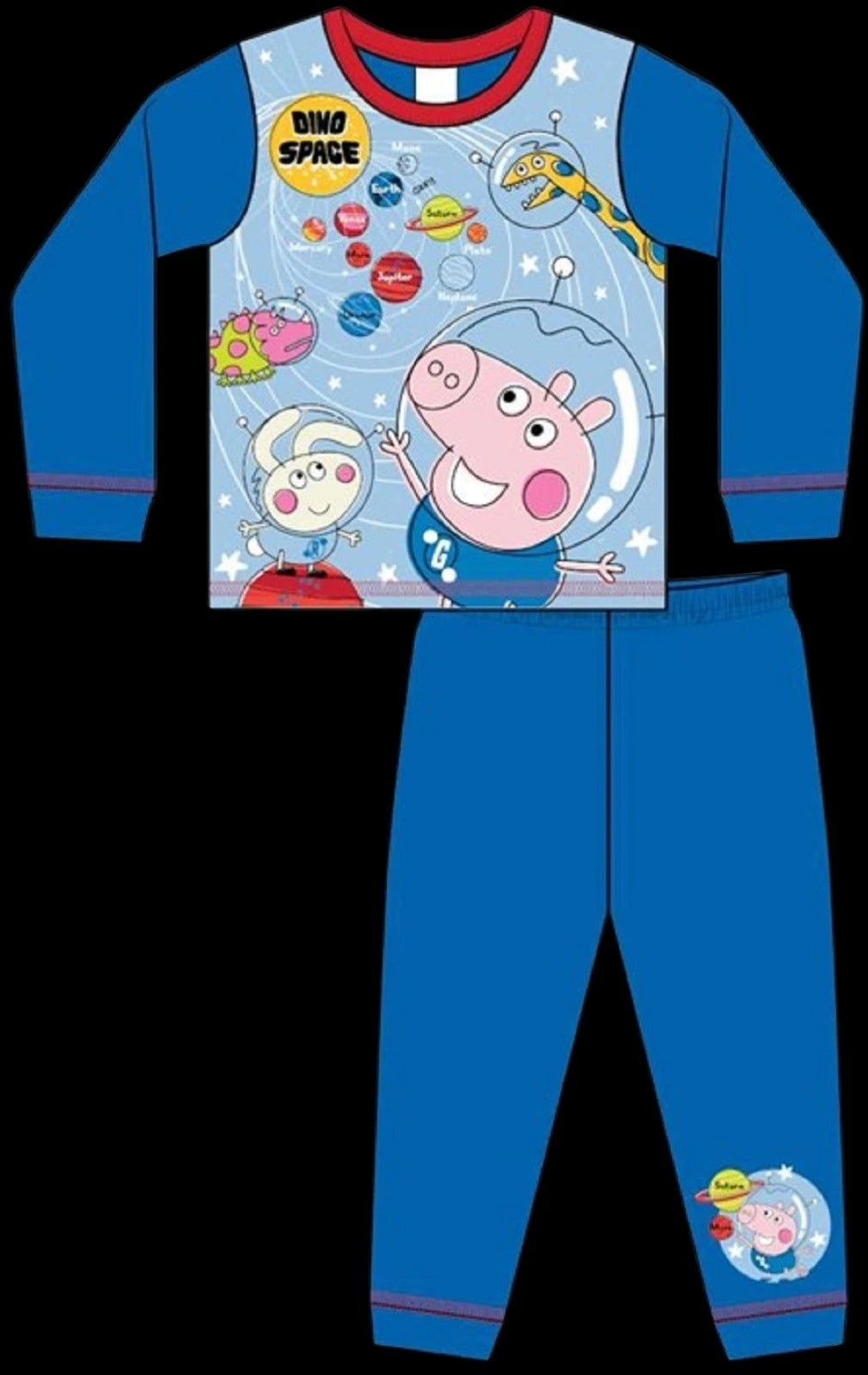 GEORGE PIG Boy's Pyjamas /PEPPA PIG Long-Sleeved PJs Sizes 18 months-5 years