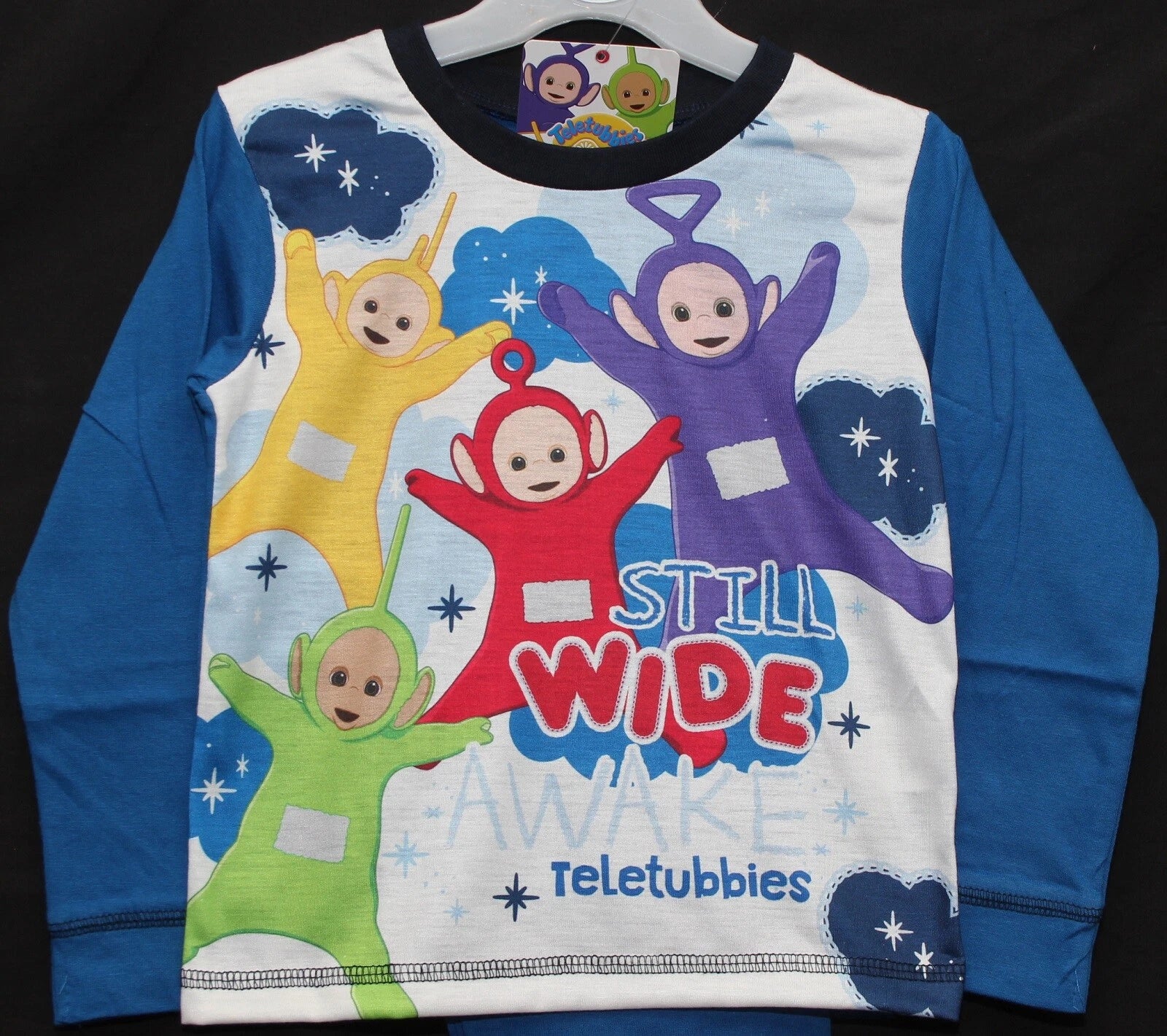 TELETUBBIES Boy's Pyjamas/Blue PJs in a Choice of Styles Sizes 12 months-4 years