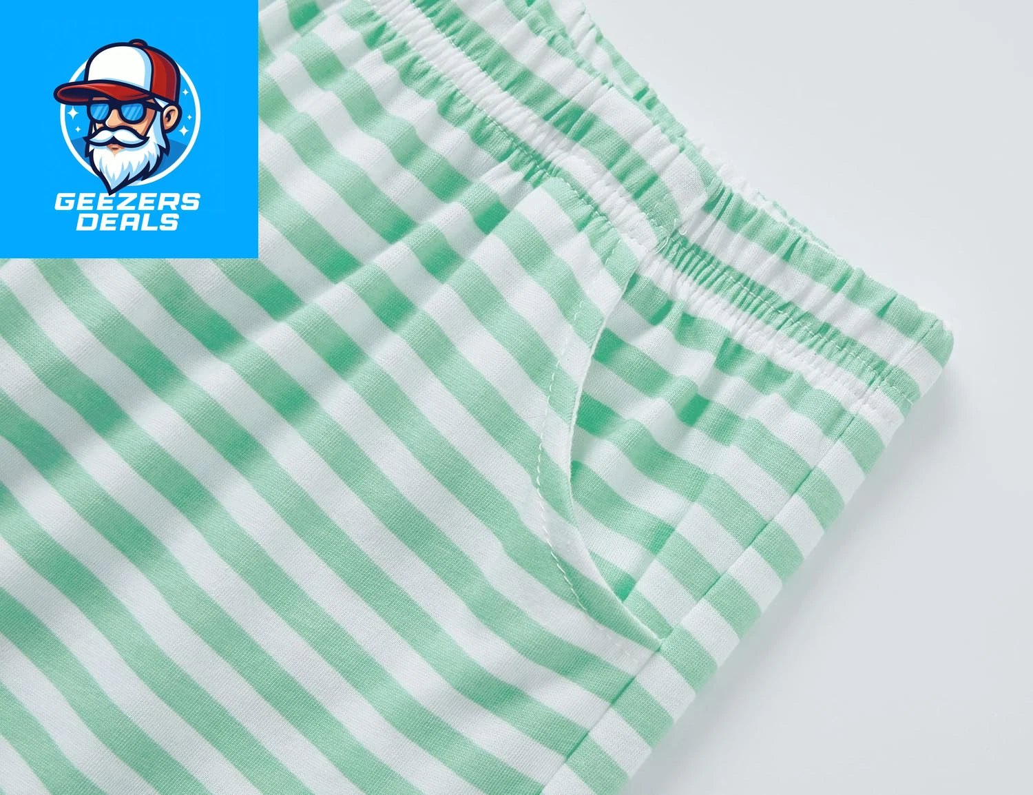 Pajamas for Girls Size 6-16 Pants & Long Sleeve Jammies Glitter Heart & Stripe T