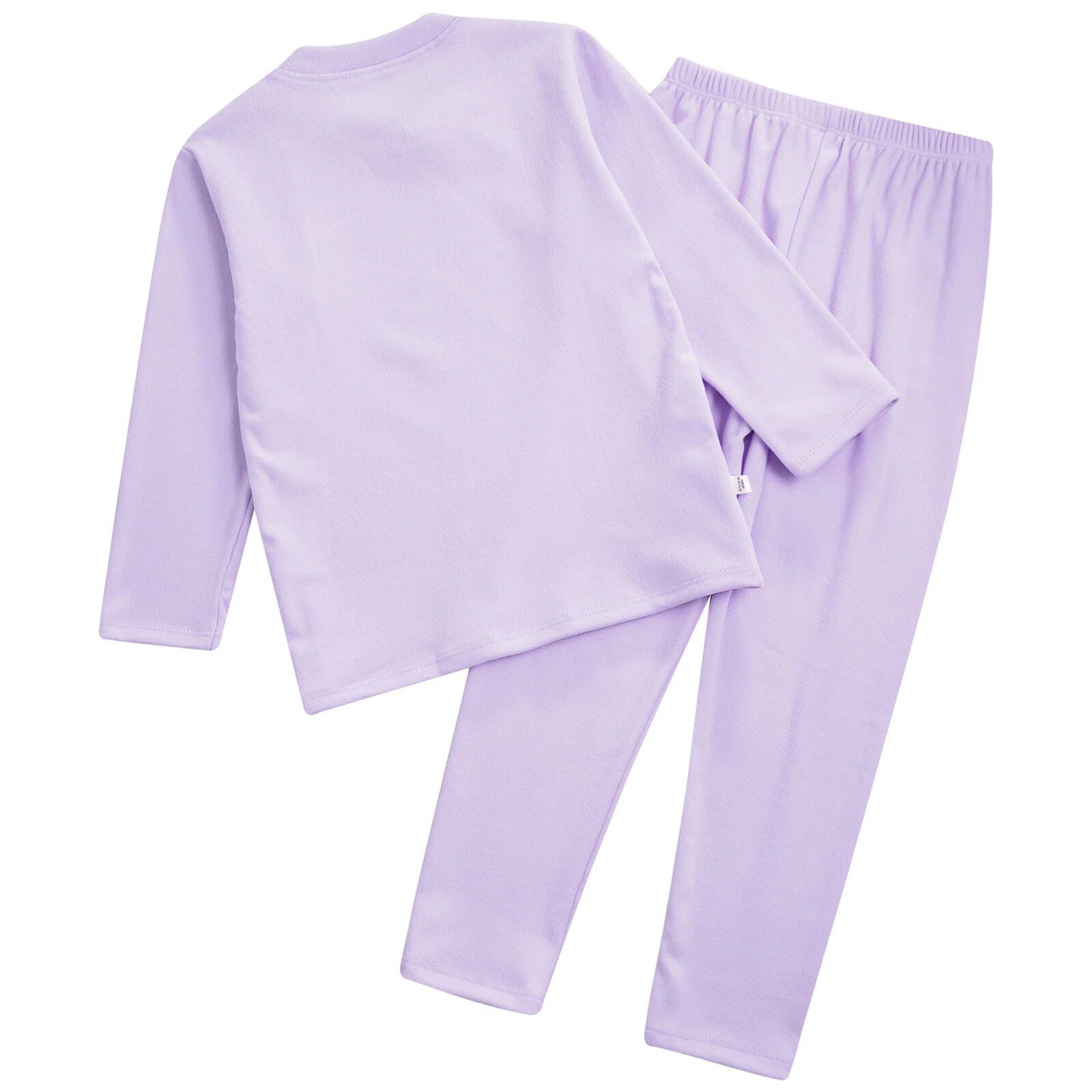 Kids Boys Girls Tees Elastic Top Pajamas Sleepwear Letter Print Set Thermal