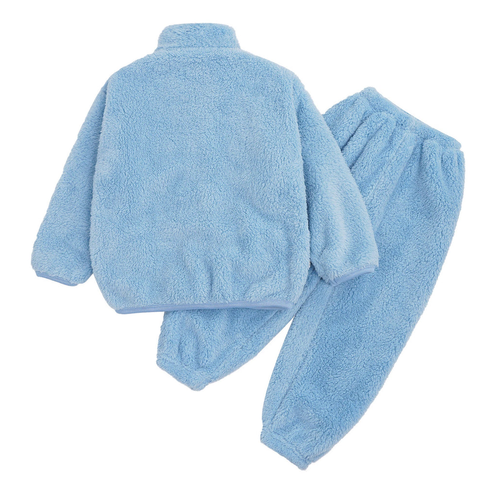 Unisex Kids Outfits Warm Set Girls Sleepwear Training Homewear Tops Pajamas