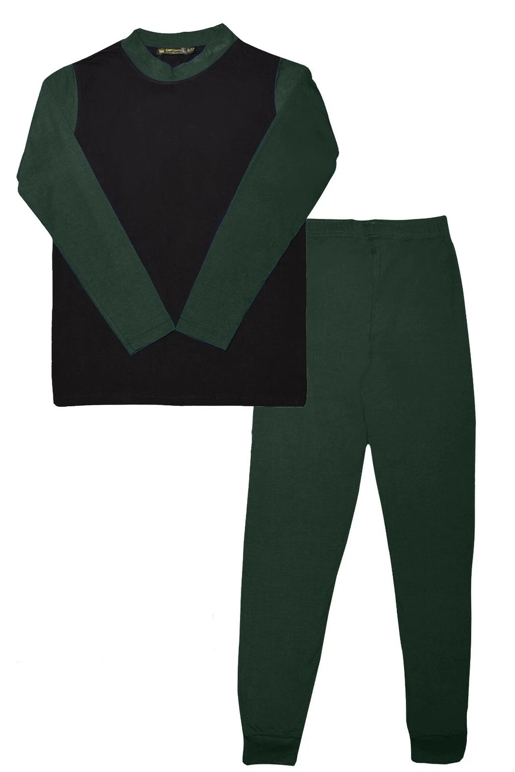 Kids Girls Boys PJs Plain Colour NIGHTWEAR Night Pyjamas Set Sleeping Suit 5-13