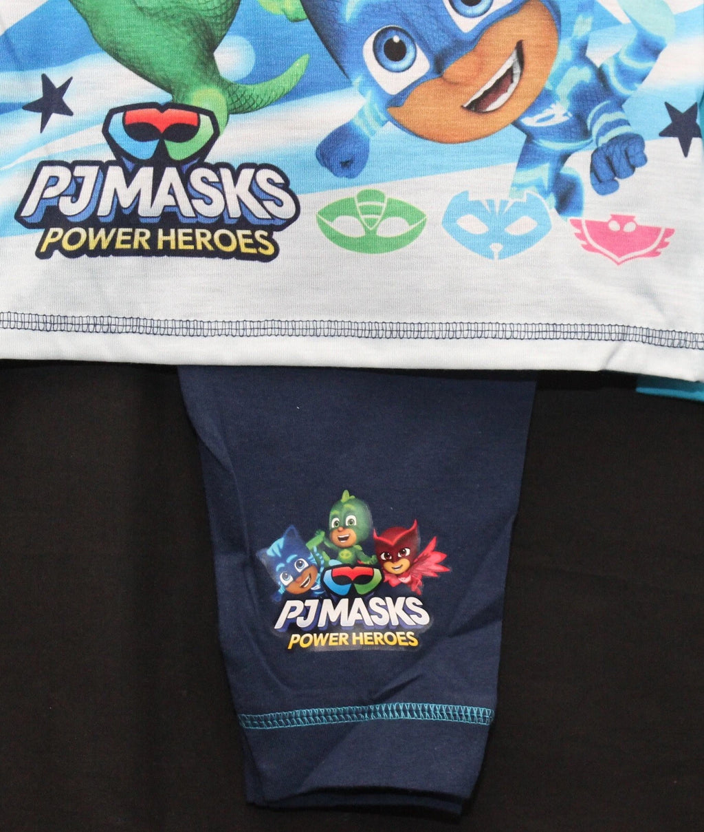 PJ MASKS Boys Pyjamas /Blue CATBOY, OWLETTE & GEKKO PJs -Sizes 18 Months-5 Years