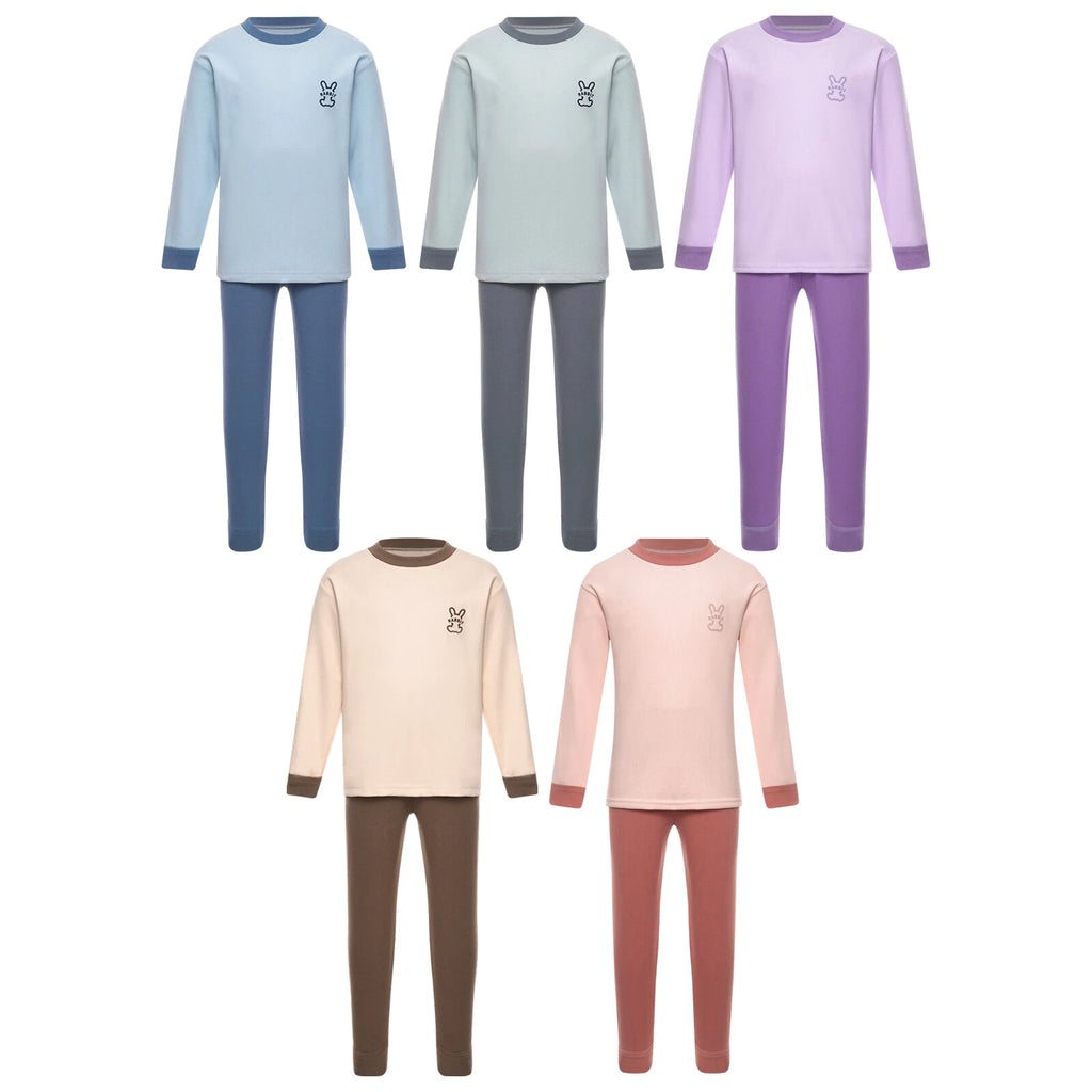 Kids Sleepwear Trousers Pajama Set Tops Loungewear Clothes Underwear Casua