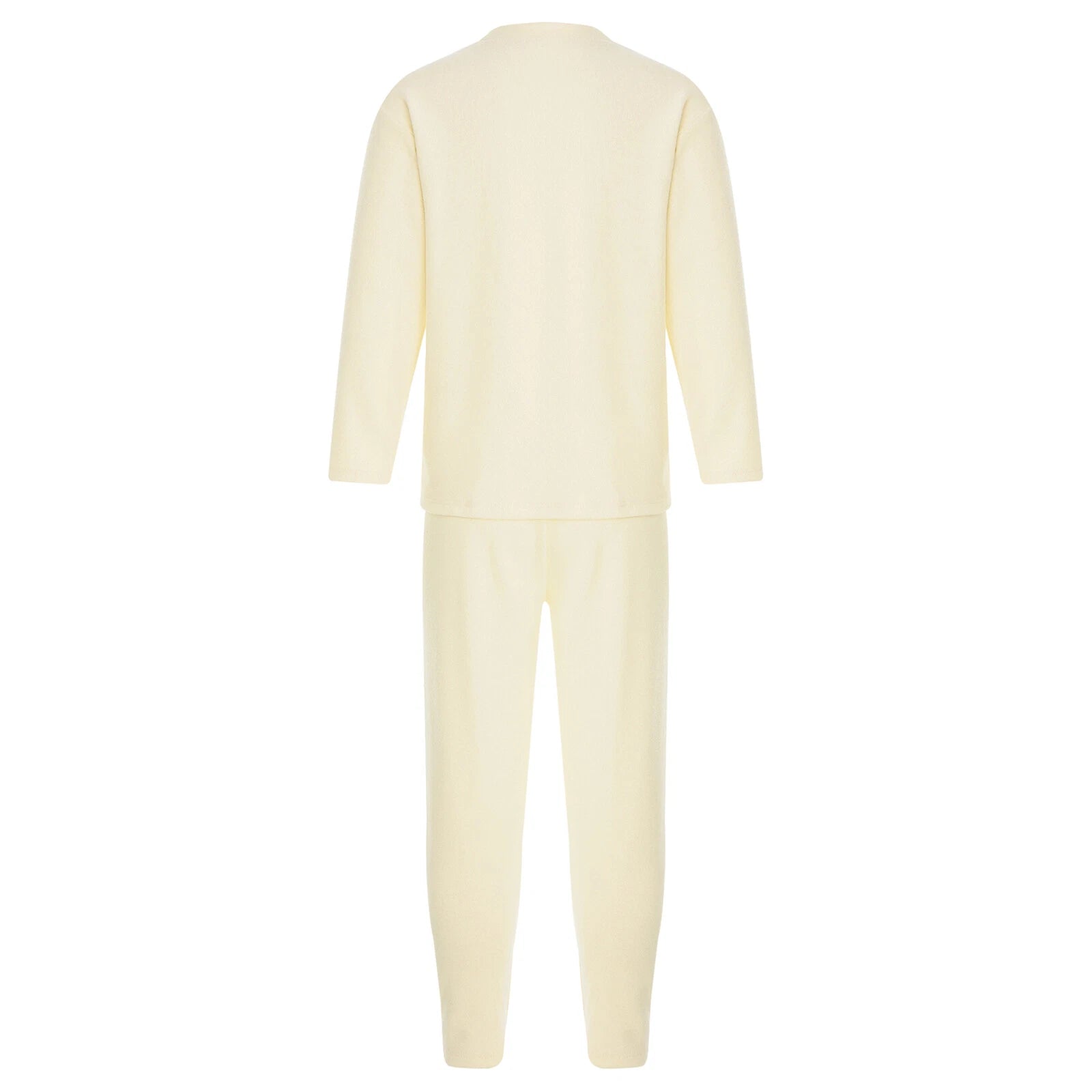 Kids Boys Girls Tees Elastic Top Pajamas Sleepwear Letter Print Set Thermal